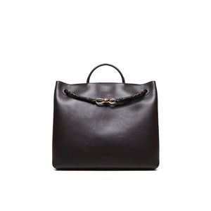 Bottega Veneta Andiamo Shoulder Bag Black